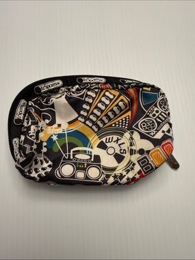 LeSportsac Multi-Graphic Rectangular Cosmetic Zip Pouch